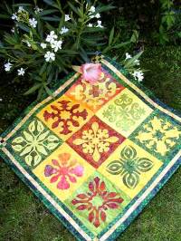 Haleakala - Muster - Hawaiianischer Quilt