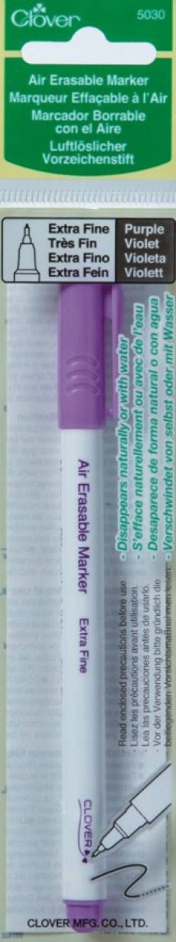 CLOVER violetter Markierstift luftlöslich - extrafein