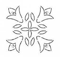 Quiltschablone 11 Inch  - 27,5 cm    