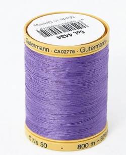 Gütermann Baumwollgarn #50 800 Meter lila-blau