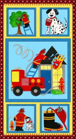 Five Alarm Fire - Feuerwehr Paneel 60 x 110 cm