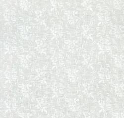Weiss auf CREME - Quilting Illusions winzige Streublumen 