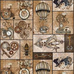 Unknown Voyage - Minipaneele by Blank Quilting 