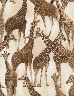WILD Giraffen - Timeless Treasures 