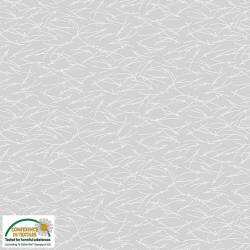 MINIBOXKUNDEN - Fat Quarter - Quilters Combination - Grau mit weissen Strichmustern