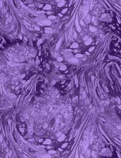 FLORAL DREAMS - LAVENDER Marble Texture - Timeless Treasures Digitaldruck  