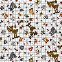 S´More Fun Outdoors - Henry Glass lustige kleine Tiere auf weiss und Hellgrau