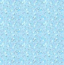 Best Bits - FRECKLES - Stof Fabrics Denmark Hellblau mit Terrazzo Muster 