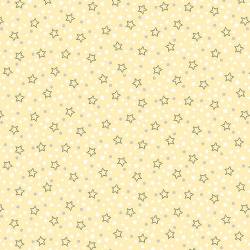 Sweet Dreams - Sterne auf Creme - Studio E Fabrics 