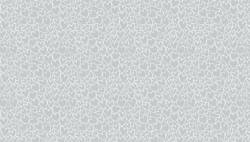 Essentials Makower Heart Pewter - weisse Herzen auf Hellgrau