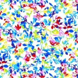 Bloomin Beauty 108 Inch - 274 cm - WHITE MULTI Studio E-Fabrics