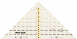 Flottes Dreieck Lineal Prym für 1/4 Quadrat-Dreiecke bis 8 Inch 