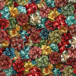 Christmas Bows - Hoffman California Fabrics 