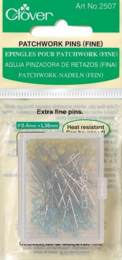 Clover Patchwork Stecknadeln extra fein