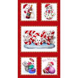 FURRY AND BRIGHT - Katzenpaneel - STUDIO E FABRICS