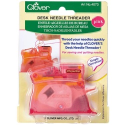 .Tischeinfädler CLOVER pink - NEU für mehrere Nadelstärken!