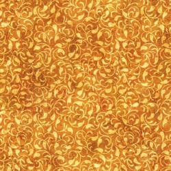 .Enchanted - VINE Gelb-Orange QT Fabrics  