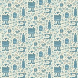 Cozy House by Judy Jarvy -  Vignette Chambray