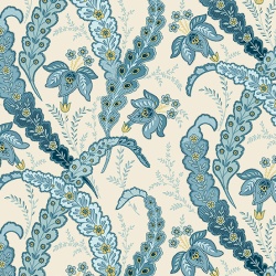 BEACH HOUSE - Ribbon Grass Linen Andover Fabrics Edyta Sitar 