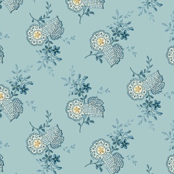 BEACH HOUSE - Plumeria Powder Andover Fabrics Edyta Sitar  