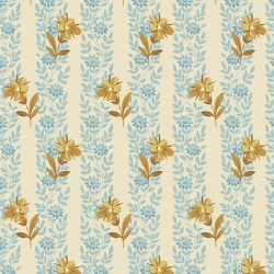 BEACH HOUSE - Blue Poppy Sand Andover Fabrics Edyta Sitar 