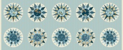 .BEACH HOUSE - Mariner´s Compass Multi PANEEL Andover Fabrics Edyta Sitar 