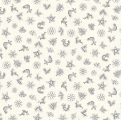 - Scandy Scatter Grey - Makower UK