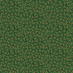 xJolly St. Nick - Makower - Mini Ilex Grün