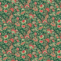 Good Tidings - Makower - Sarasa Floral - Grün