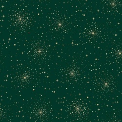 Good Tidings - Makower - Star Green