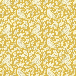 - OAKLEIGH -  Andover Fabrics - MONO YELLOW