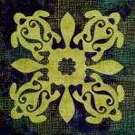 Honu - Schildkrötenquilt oder -kissen 