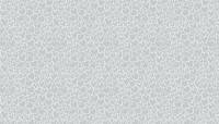 Essentials Makower Heart Pewter - weisse Herzen auf Hellgrau