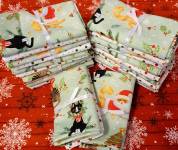 Fat Quarter Paket FUNNY CAT - 2 Fat Quarter 