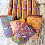 Fat Quarter Paket PEACH Batik 3 Fat Quarter  