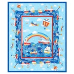 .Northcott Fabrics Out To Sea FIXPACKUNG - Aquatic Journey 92 x 110 cm 