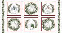 Winter White - Paneel 60 x 110 cm - Studio E Fabrics