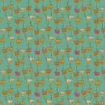 .FAT QUARTER Winged Garden - Rustic Radiance Tender Twigwork - Andover 