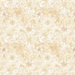 .Enchanted - Blüten Creme QT Fabrics  