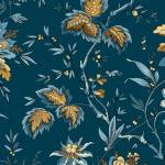BEACH HOUSE - Ariel Midgnight Andover Fabrics Edyta Sitar