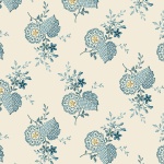BEACH HOUSE - Plumeria Cream Andover Fabrics Edyta Sitar 