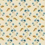 BEACH HOUSE - Clematis Shell Andover Fabrics Edyta Sitar  