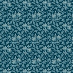 BEACH HOUSE - Bourgainvillea Blue Andover Fabrics Edyta Sitar 