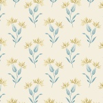 BEACH HOUSE - Sea Lavender Cream Andover Fabrics Edyta Sitar 