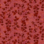 Flossie´s Flowers - Henry Glass - Pressed Leaves - Rostrot