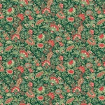 Good Tidings - Makower - Sarasa Floral - Grün