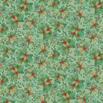 xGood Tidings - Makower - Holly Bush - sanftes Grün