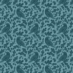 - OAKLEIGH -  Andover Fabrics - MONO BLUE