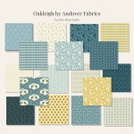 - OAKLEIGH -  Andover Fabrics - Fat Quarter Paket mit 17 FQ